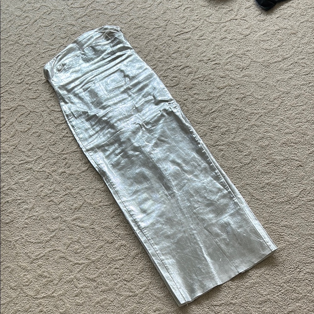 COPY - Silver Maxi Dress